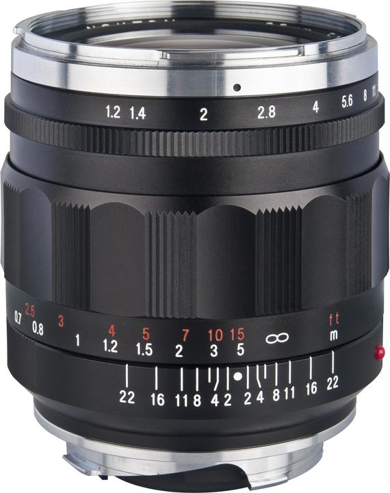 Voigtländer Nokton lens 35mm, f/1.2 II, M bayonet (Leica M, full size)