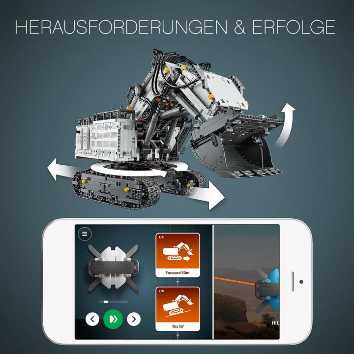Actual product image LEGO Liebherr excavator R 9800 (42100, LEGO Technic)