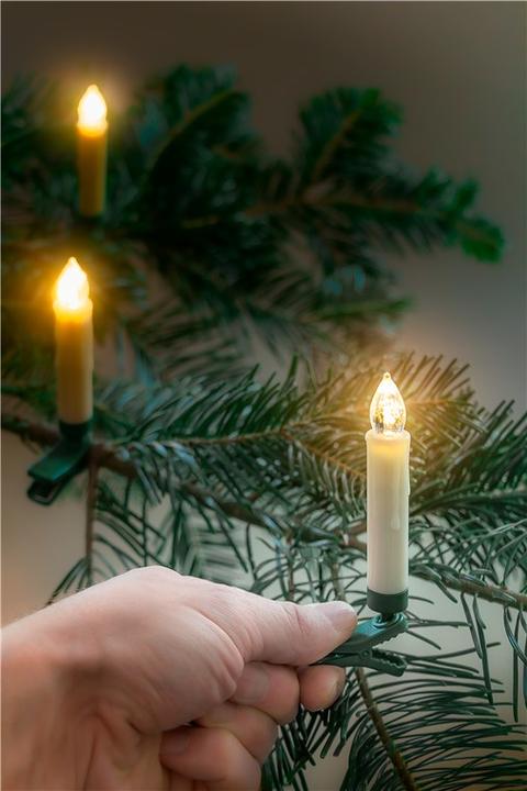 Produktbild Goobay Weihnachtsbaumkerzen (20 x)