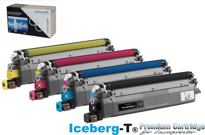 Produktbild Iceberg-T Toner SET TN-249 Multipack / Set mit allen vier Farben (M, C, BK, Y)