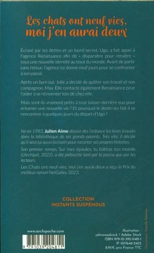 Produktbild Les chats ont neuf vies, moi j'en aurai deux (Französisch, Aime Julien, 2024)