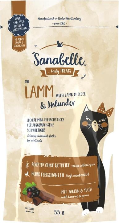 Sanabelle Lamm & Holunder (Adult, 1 pcs., 55 g)