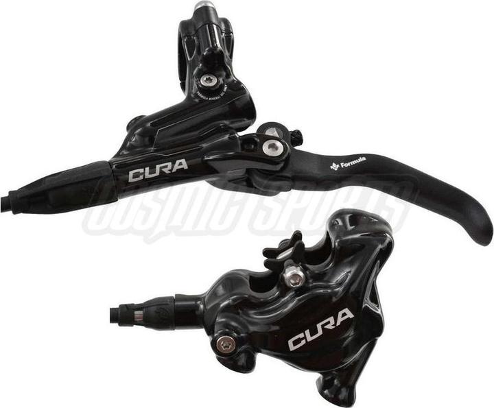 Productafbeelding Formula CURA FM schijfrem, VR/HR, 175cm, glanzend zwart (Voor + Achter, Remsets, 2)