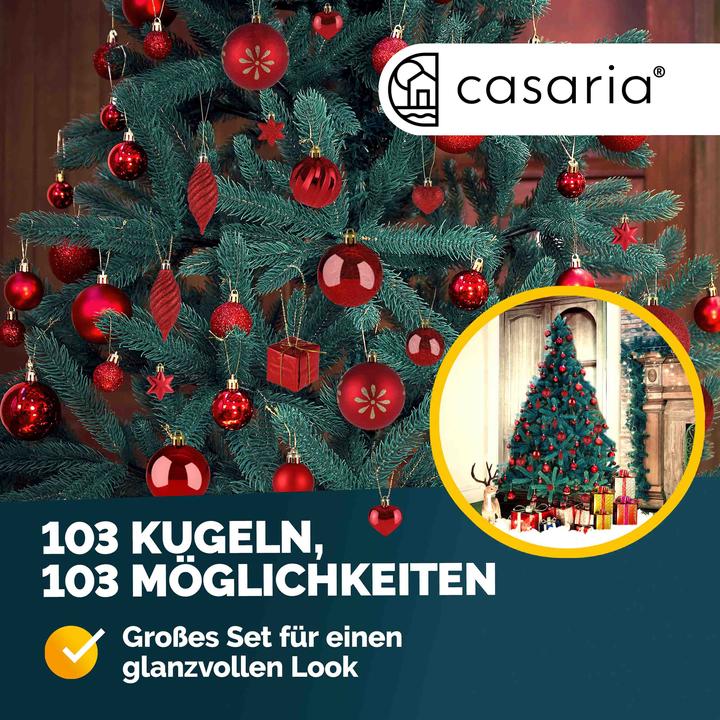 Immagine prodotto Deuba Addobbi per albero di Natale (103 -parte)