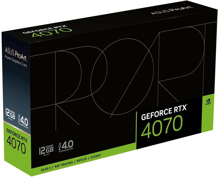 Actual product image ASUS ProArt GeForce RTX 4070 (12 GB)