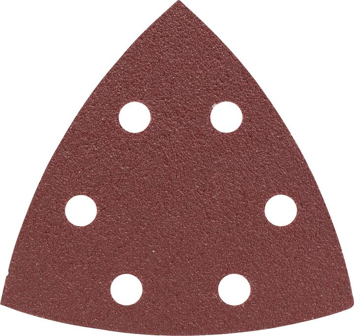 Bosch Zubehör Schleifblatt-Set für Deltaschleifer, 93 mm, 80, 6 Löcher, 25er-Pack (80)