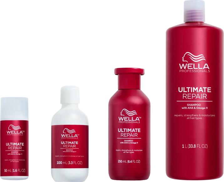 Actual product image Wella Ultimate Repair - Shampoo (1000 ml, Liquid shampoo)