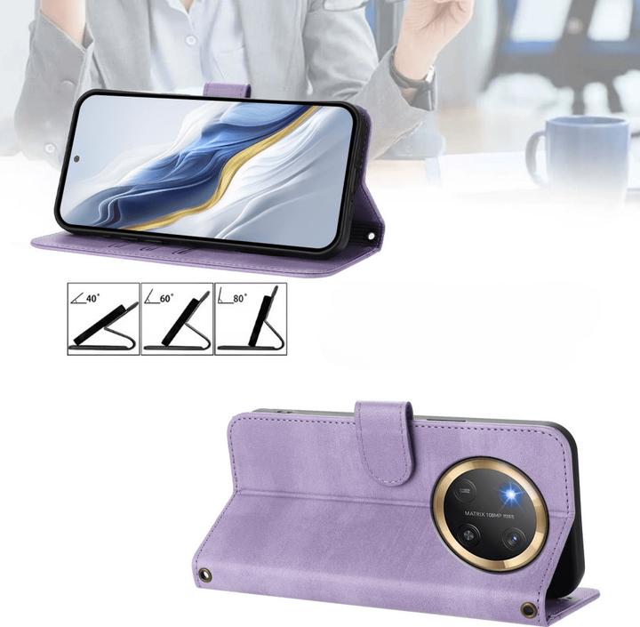 Image du produit Cover-Discount HONOR Magic7 Lite – Wildleder Look Etui im Vintage Design (Honor Magic7 Lite)