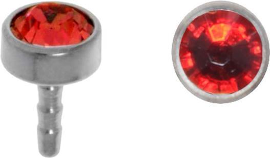 Actual product image Bijouteria internal piercing (Titanium, Crystal)
