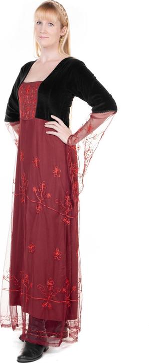 Produktbild Metamorph Mittelalter Samtkleid mit Tüll - Augusta (S)
