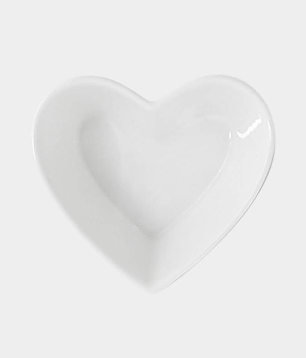 Actual product image Bowl, heart shape white, 10x9x5cm (1 l, 1 x)