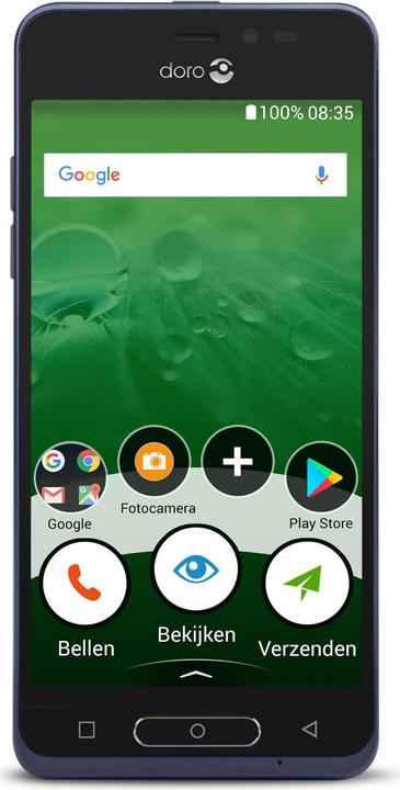 Produktbild Doro 8035 (16 GB, Blue, 5", Single SIM, 5 Mpx, 4G)