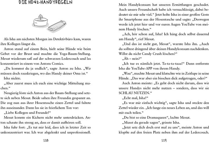 Actual product image Die Hochhaus-Detektive Bd02 - Achtung, Handyfalle! (German, Johanna Lindemann, Elli brother, 2023)