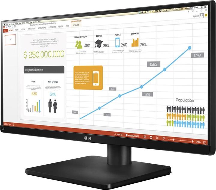 Actual product image LG 29ub67-B (2560 x 1080 pixels, 29")