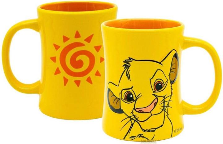 Image du produit Geda Labels Disney Der König der Löwen 3D Relief Tasse Simba 360 ml (360 ml, 1 x)