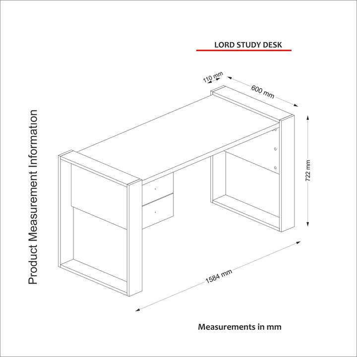 Actual product image Kalune Design Ishaan (158.5 x 60 x 72 cm)