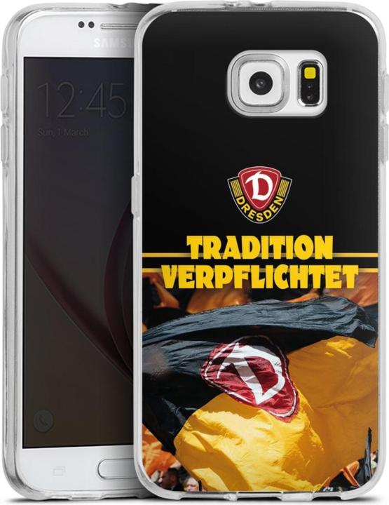 Produktbild DeinDesign Silikon Hülle für Samsung Galaxy S6 Handyhülle Case Smartphone Schutzhülle Fanartikel SG Dynamo (Samsung Galaxy S6)