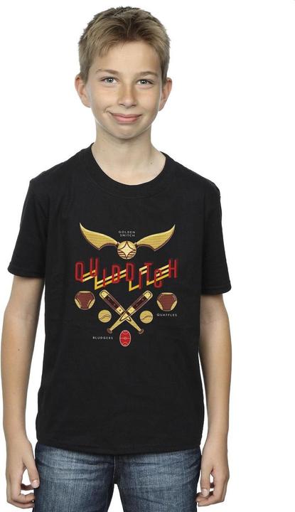 Immagine prodotto Quidditch Golden Snitch Maglietta Ragazzi (104)