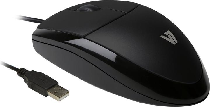Image du produit V7 Souris Optique Tout Noir (Filaire)