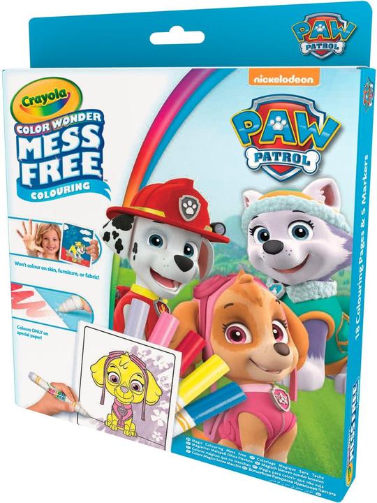Crayola Color Wonder Paw Patrol Magische Färbung