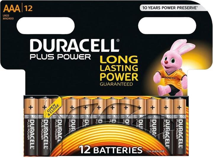Immagine prodotto Duracell Plus Power (12 pz., AAA, 1150 mAh)