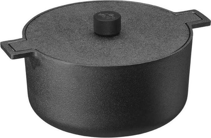 Skeppshult Gusseisen Bräter Noir 25 cm (25 cm, Bräter + Schmortopf, Gusseisen)