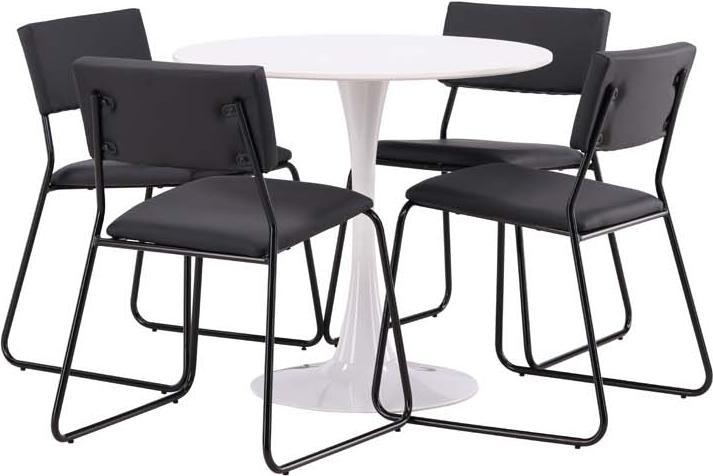 Produktbild Ebuy24 Essgruppe Hamden 7 (5-teilig) (80 x 75 x 80 cm)