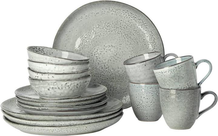 House Doctor Rustic tableware set (16 Piece)