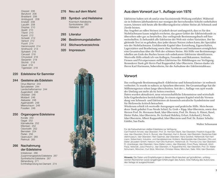 Produktbild Edelsteine und Schmucksteine (Deutsch, Walter Schumann, 2020)