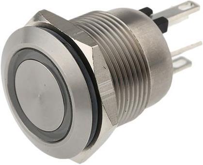 Produktbild Bulgin Drucktaster PB LED Rot/Blau IP66