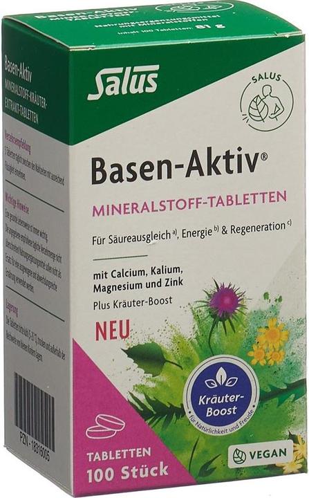 Salus Basen-Aktiv Mineralstoff Tablette (100 Stück, Tabletten, 187 g)