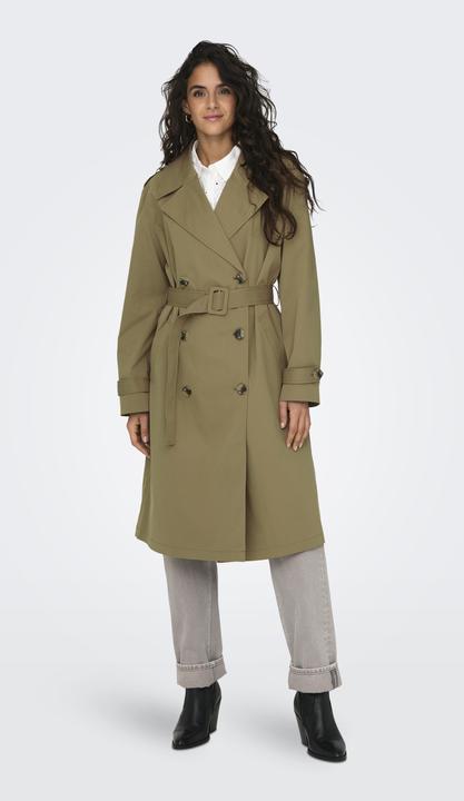 Actual product image Only Lapel collar Cuffs with button Trench coat Trench coat (XL)