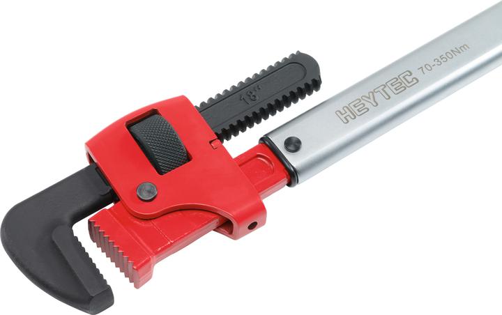 Produktbild HEYTEC Drehmomentschlüssel, verstellbar mit Einhand-Spannzange, 70-350 Nm 730 mm (730 mm)