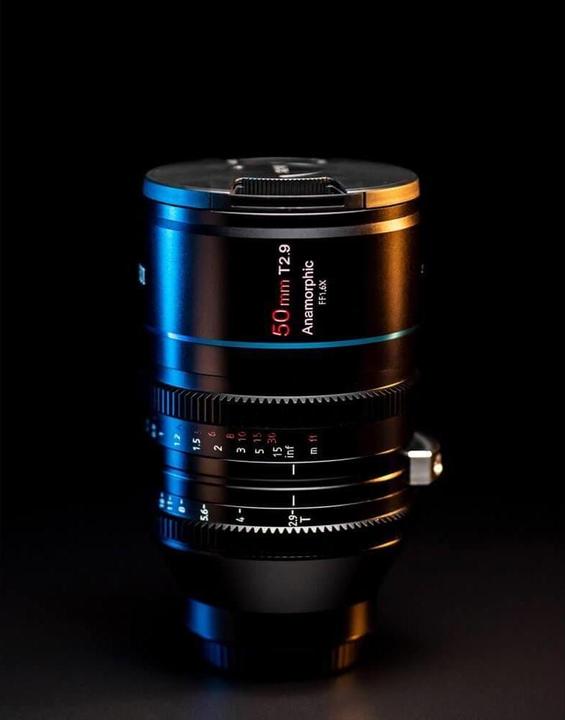 Actual product image Sirui Venus 50mm T2.9 1.6x full frame anamorphic lens Z mount (Nikon Z, full size)