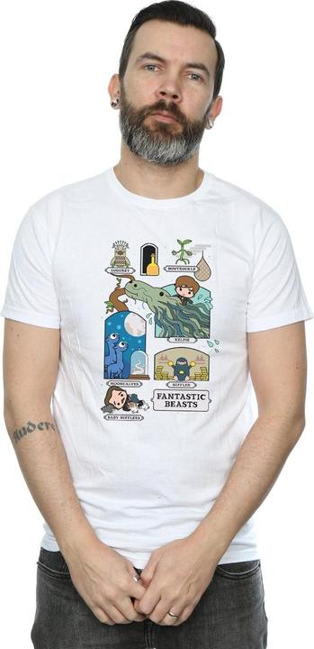 Produktbild Fantastic Beasts Chibi Newt TShirt (L)
