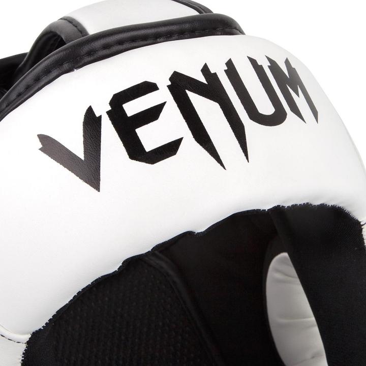 Produktbild Venum Elite Headgear-White/Black (One Size)