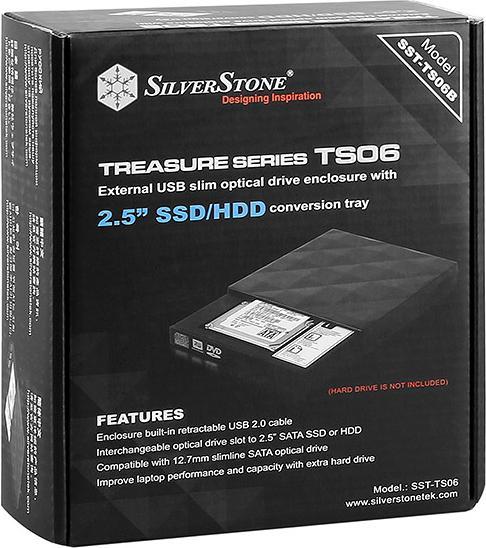 Produktbild Silverstone SST-TS06 Laufwerksgehäuse