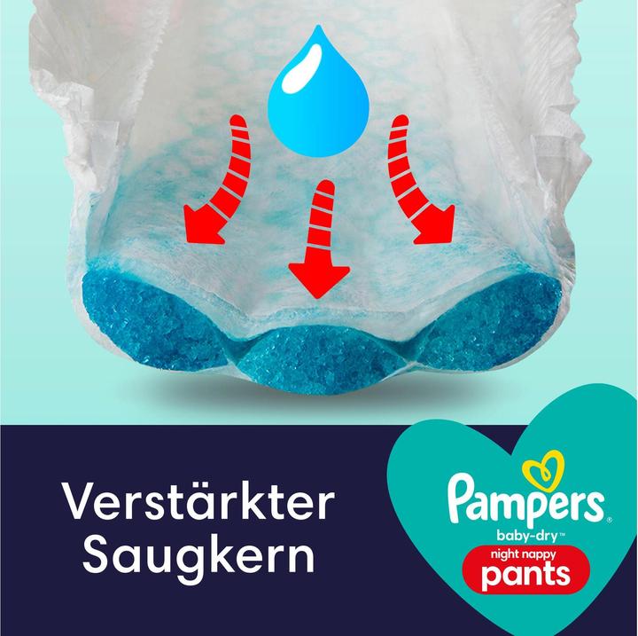 Produktbild Pampers Baby Dry Night Pants (Gr. 5, Monatsbox, 140 Stück)
