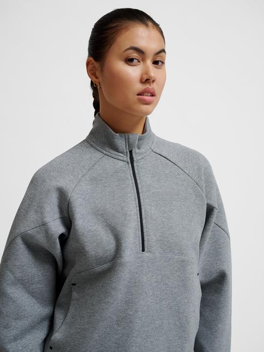 Produktbild hummel Hmltech Fleece Women Boxy Half Zip (L)