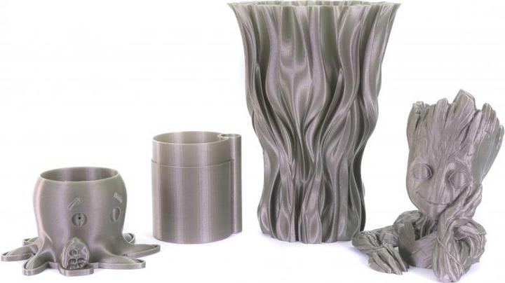 Immagine prodotto Prusa Prusament PLA Pearl Mouse 1kg (PLA, 1.75 mm, 1000 g, Argento, Grigio)