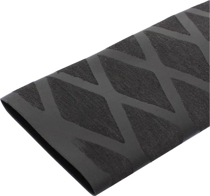 Actual product image Quadrios 23CA226 Heat shrink tubing without adhesive Black 45 mm 23 mm Shrink rate:2 (1 x)