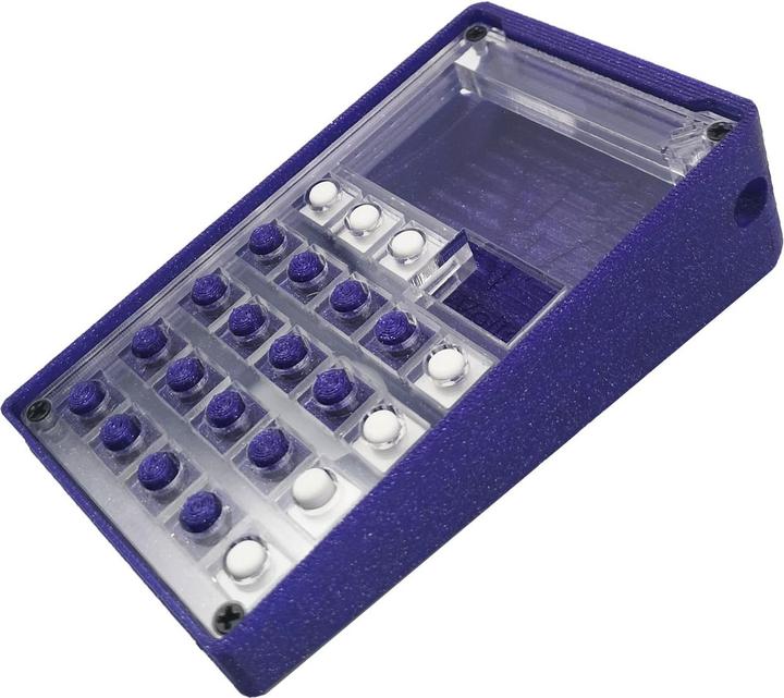 Actual product image MyVolts AABEPO2 - Pocket Operator Case - Purple (Keyboard)