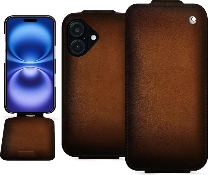 Immagine prodotto Noreve Coque à rabat vertical en cuir (Apple iPhone 16)