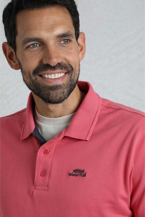 Produktbild Weird Fish Miles Poloshirt Baumwolle aus biologischem Anbau (L)