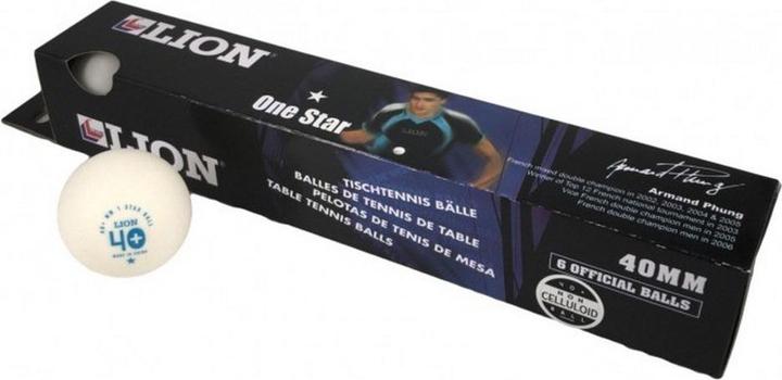 Lion 6pack of table tennis balls (6 pcs.)