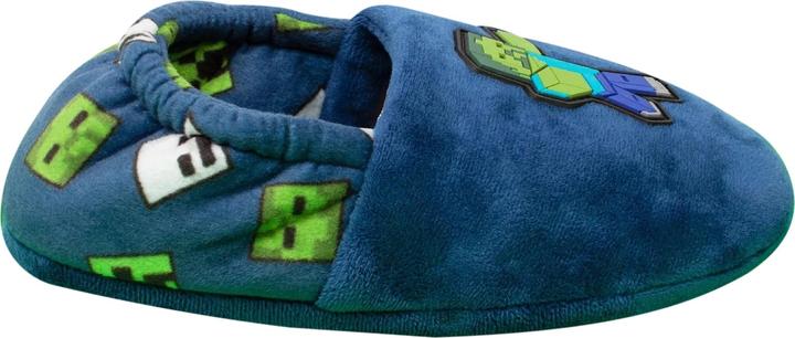 Actual product image Minecraft Childrens/Kids Zombie Vs Creeper Slippers (37)