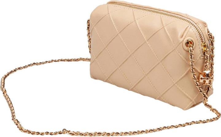 Immagine prodotto Tory Burch borsa crossbody fleming small in pelle trapuntata colore vaniglia