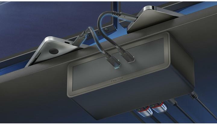 Immagine prodotto Purelink Dockingstation Mediahub2 USB-C, Grau (USB-C, 7 Porti)
