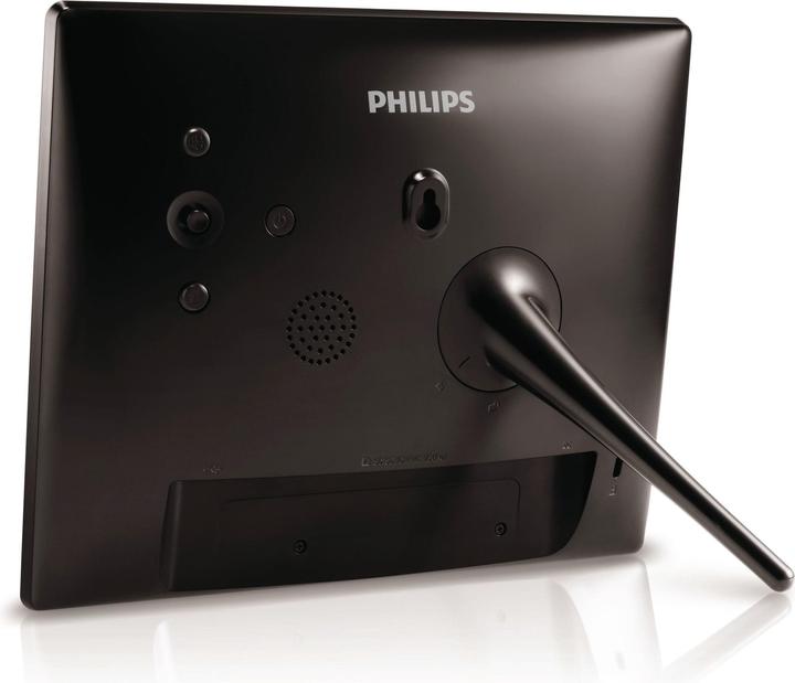Produktbild Philips SPF4308, 8" Photoframe, JPEG, Schwarz (8", 800 x 600 Pixel)