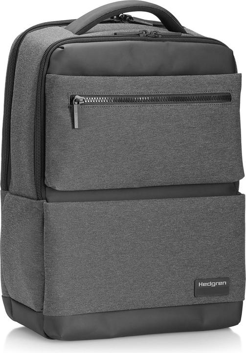 Actual product image Hedgren Drive Backpack 2 cmpt 14.1" RFID - gray (16 l)